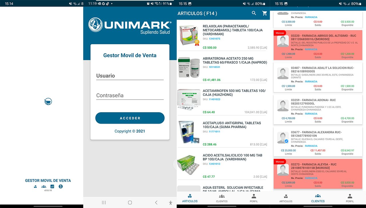 GMV Gestor Movil de Ventas